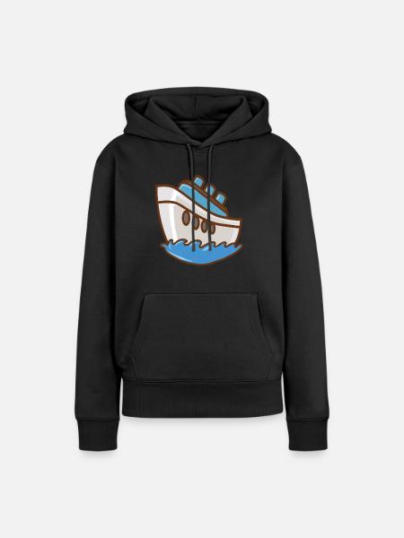 Kreuzfahrt - Frauen Premium Bio Hoodie - Schwarz