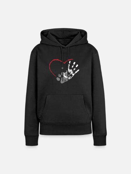 Dog owners - Women’s Premium Organic Hoodie - black