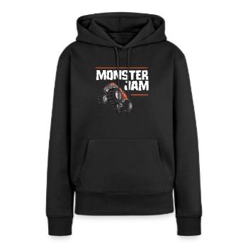 Monster Jam - Frauen Premium Bio Hoodie - Schwarz - Vorne - Julia (174cm)