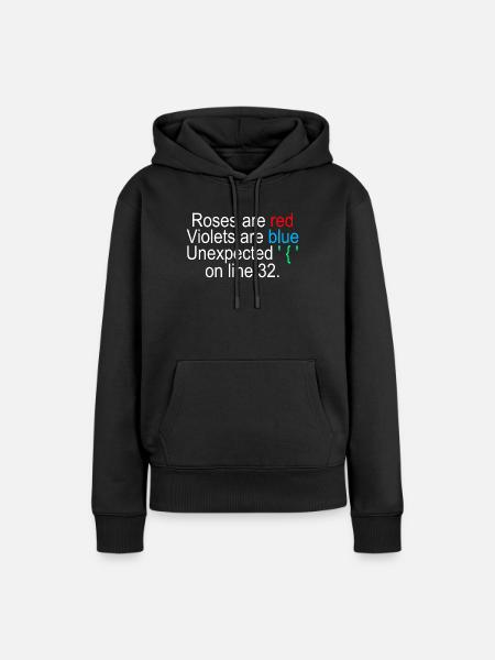 Programmeur Computer Scientist Programming - Vrouwen Premium Bio hoodie - zwart