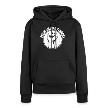 Sozialistischer Feminismus Feminist Frauenrechte - Frauen Premium Bio Hoodie - Schwarz - Vorne - Julia (174cm)
