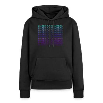 Juments de Diomède Mythologie grecque Rétro - Sweat à capuche Premium bio Femme - noir - Devant - Julia (174cm)