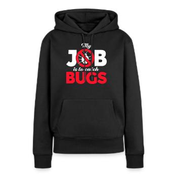 QA Ingenieur QA Tester Software Tester - Frauen Premium Bio Hoodie - Schwarz - Vorne - Julia (174cm)
