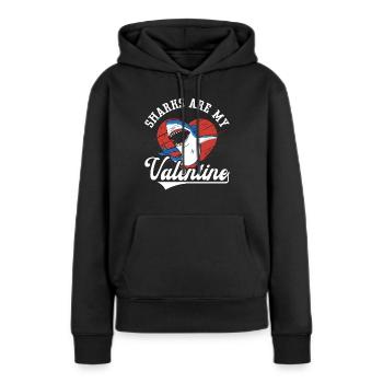 Apnée Apnée Apnée Apnée Cadeau apnée - Sweat à capuche Premium bio Femme - noir - Devant - Julia (174cm)