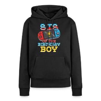 Sis Of Gamer Video Game Lover Gamer - Frauen Premium Bio Hoodie - Schwarz - Vorne - Julia (174cm)