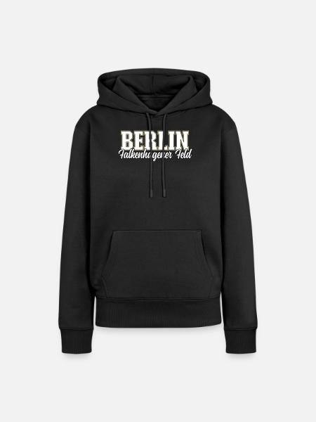 Berlin Falkenhagener Feld - Frauen Premium Bio Hoodie - Schwarz