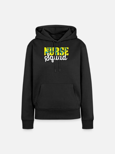 Schwesternschaft - Frauen Premium Bio Hoodie - Schwarz