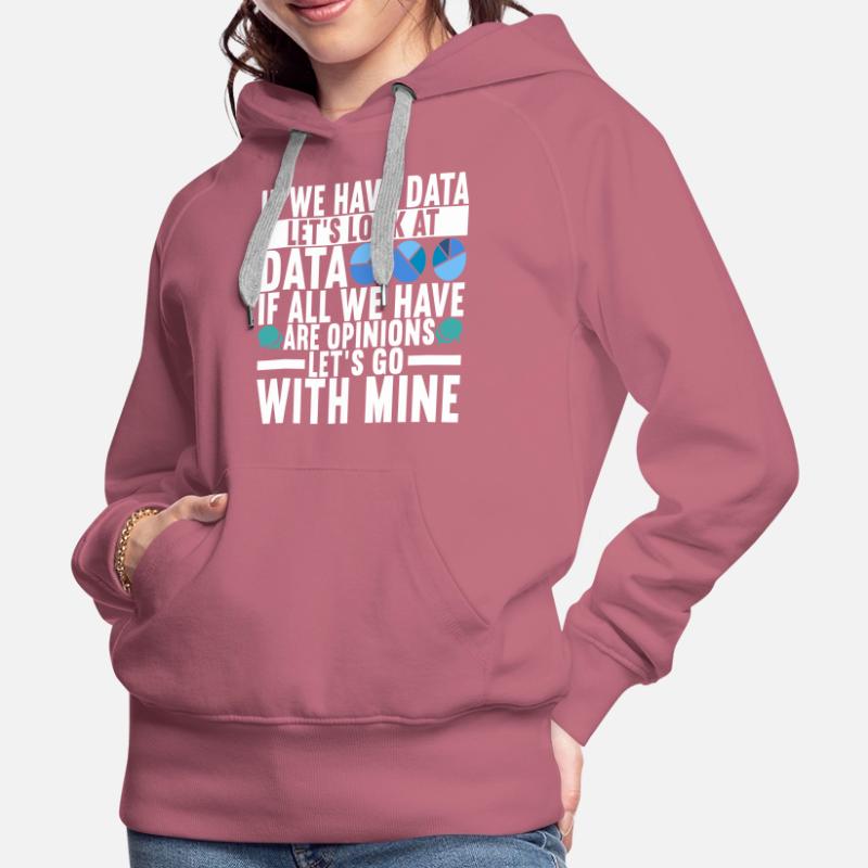 Data Scientist Data Analyst Women’s Premium Organic Hoodie