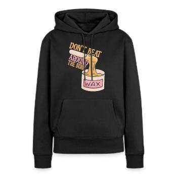 Kosmetikerin Kosmetik - Frauen Premium Bio Hoodie - Schwarz - Vorne - Julia (174cm)
