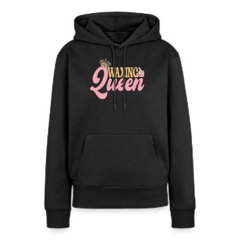 Kosmetikerin Kosmetik - Frauen Premium Bio Hoodie - Schwarz - Vorne - Julia (174cm)