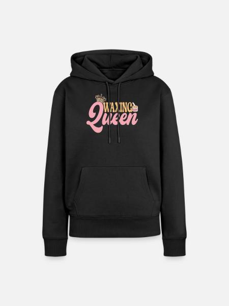 Kosmetikerin Kosmetik - Frauen Premium Bio Hoodie - Schwarz