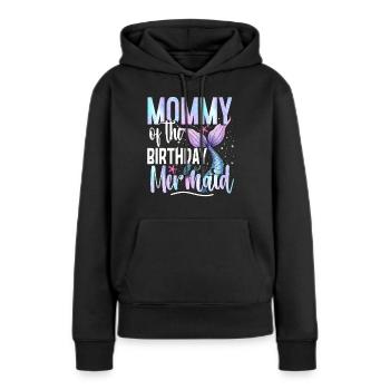 Meerjungfrau Meerjungfrauen - Frauen Premium Bio Hoodie - Schwarz - Vorne - Julia (174cm)