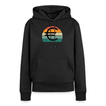 European Union Continent Central Europe Europe - Women’s Premium Organic Hoodie - black - Front - Julia (174cm)