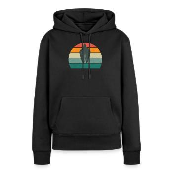 Bats Bat Bat Protection Cave - Women’s Premium Organic Hoodie - black - Front - Julia (174cm)