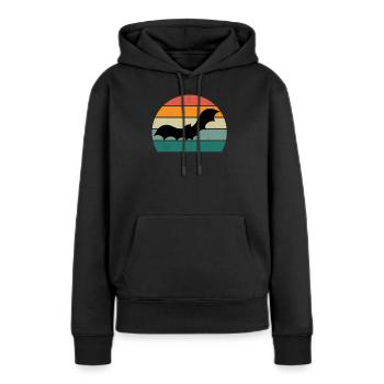 Bats Bat Bat Protection Cave - Women’s Premium Organic Hoodie - black - Front - Julia (174cm)