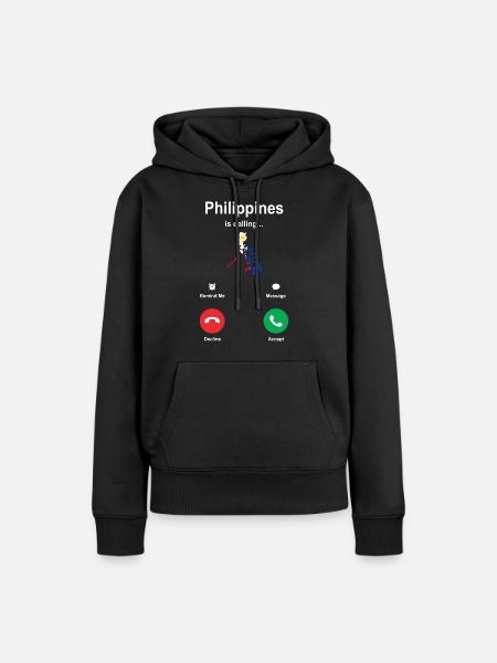 Travel Philippines Gift - Women’s Premium Organic Hoodie - black