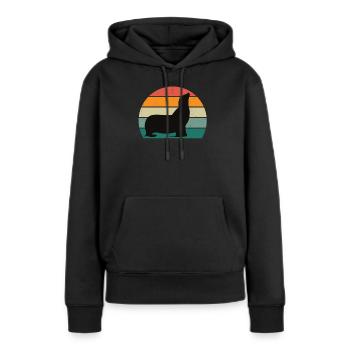 Seal Seal Seals Swimming Eared Seal Seal - Women’s Premium Organic Hoodie - black - Front - Julia (174cm)