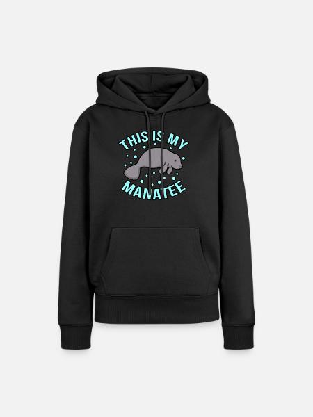 Seekuh - Frauen Premium Bio Hoodie - Schwarz
