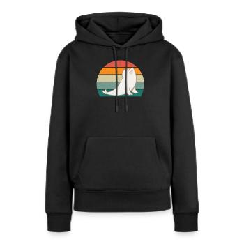 seals seal seals swimming eared seal seal - Women’s Premium Organic Hoodie - black - Front - Julia (174cm)