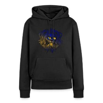 Bosnien und Herzegowina - Frauen Premium Bio Hoodie - Schwarz - Vorne - Julia (174cm)