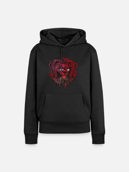Bermuda - Frauen Premium Bio Hoodie - Schwarz
