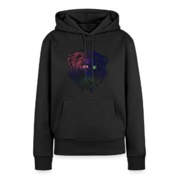 Britische Jungferninseln - Frauen Premium Bio Hoodie - Schwarz - Vorne - Julia (174cm)
