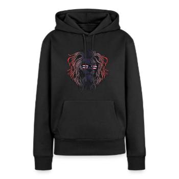 Thailand - Frauen Premium Bio Hoodie - Schwarz - Vorne - Julia (174cm)
