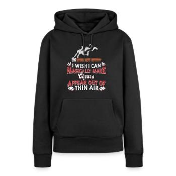 Zigarre - Frauen Premium Bio Hoodie - Schwarz - Vorne - Julia (174cm)