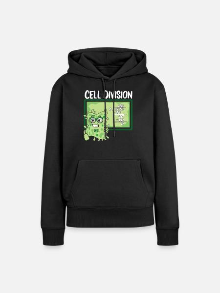 Biologie Bioloog Wetenschapper - Vrouwen Premium Bio hoodie - zwart