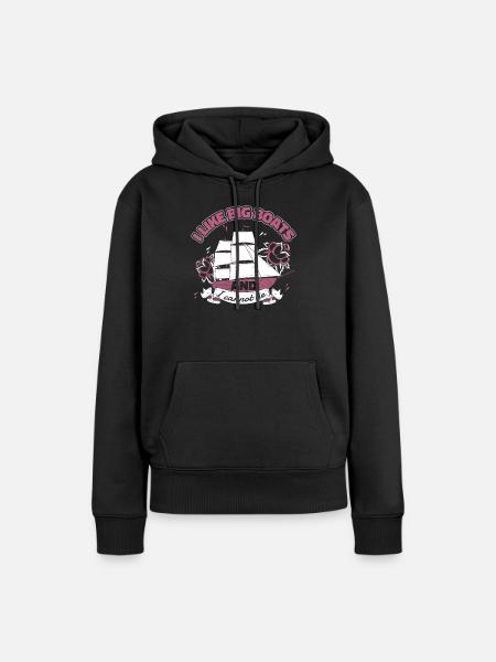 Seglen Segelboot Segler - Frauen Premium Bio Hoodie - Schwarz