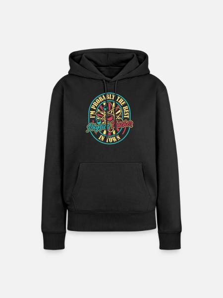 Physik Phyiker Witzig - Frauen Premium Bio Hoodie - Schwarz