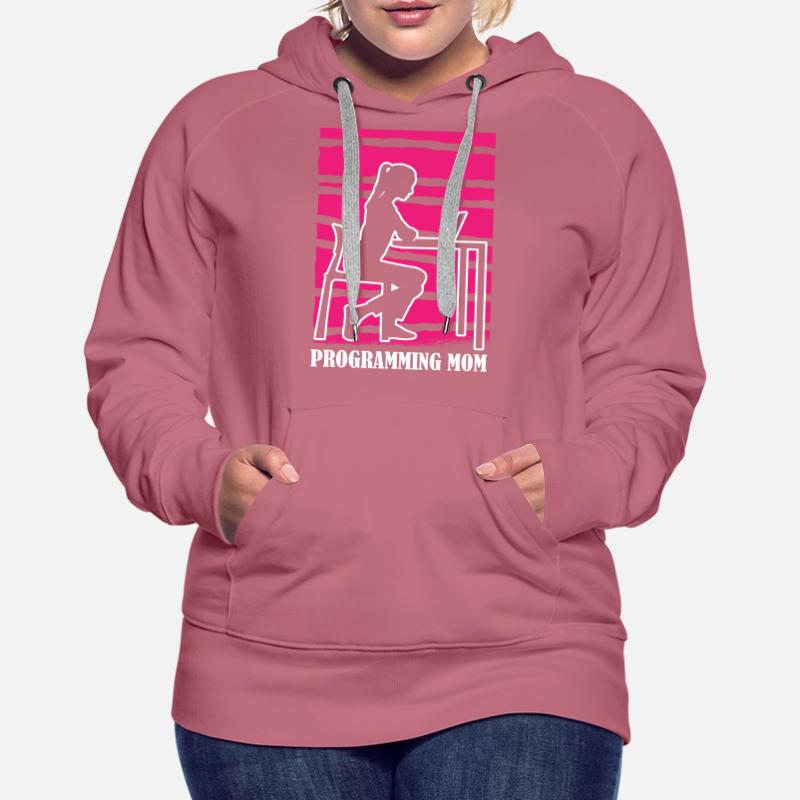 Developer Coder Programmer Mama Women’s Premium Organic Hoodie