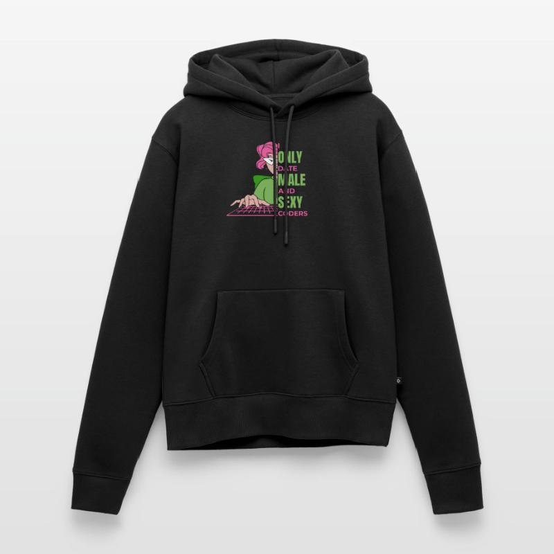 Entwickler Coder Programmierer Humor Frauen Premium Bio Hoodie