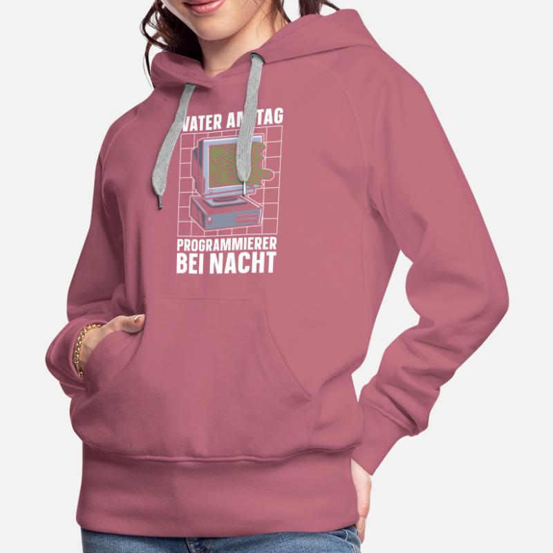 Entwickler Coder Programmierer Frauen Premium Bio Hoodie