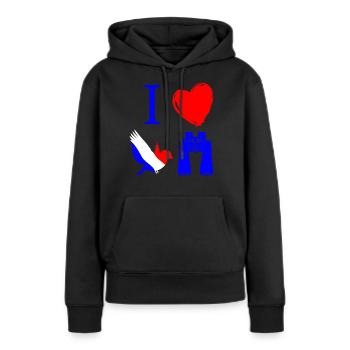 Vogelbeobachtung, Ornithologie - Frauen Premium Bio Hoodie - Schwarz - Vorne - Julia (174cm)