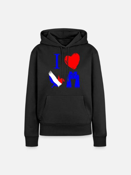 Vogelbeobachtung, Ornithologie - Frauen Premium Bio Hoodie - Schwarz