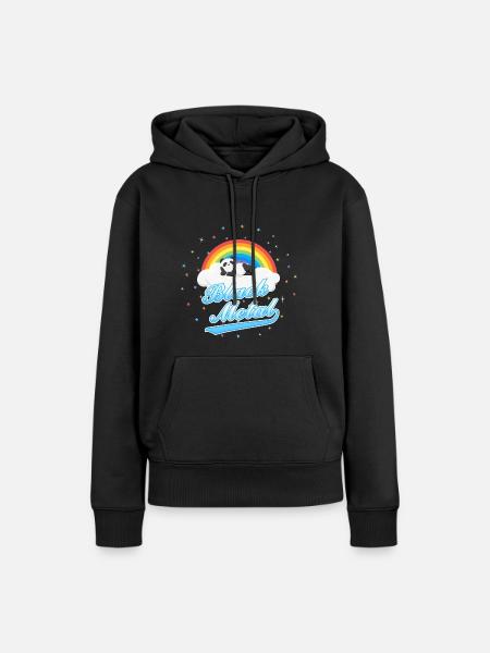 Black Metal Panda - Women’s Premium Organic Hoodie - black