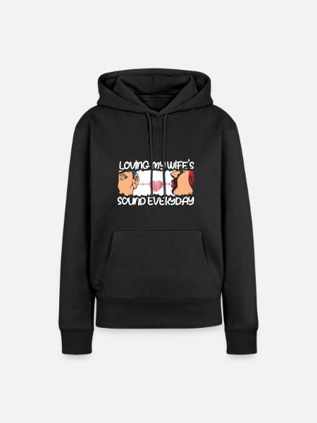 Tontechniker Sound Audio Engineer - Frauen Premium Bio Hoodie - Schwarz