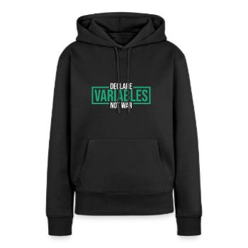 Java Developer - Women’s Premium Organic Hoodie - black - Front - Julia (174cm)