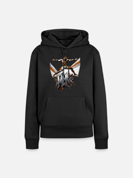 MMA, Mixed martial arts - Frauen Premium Bio Hoodie - Schwarz