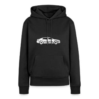 Reise Urlaub Reisen - Frauen Premium Bio Hoodie - Schwarz - Vorne - Julia (174cm)