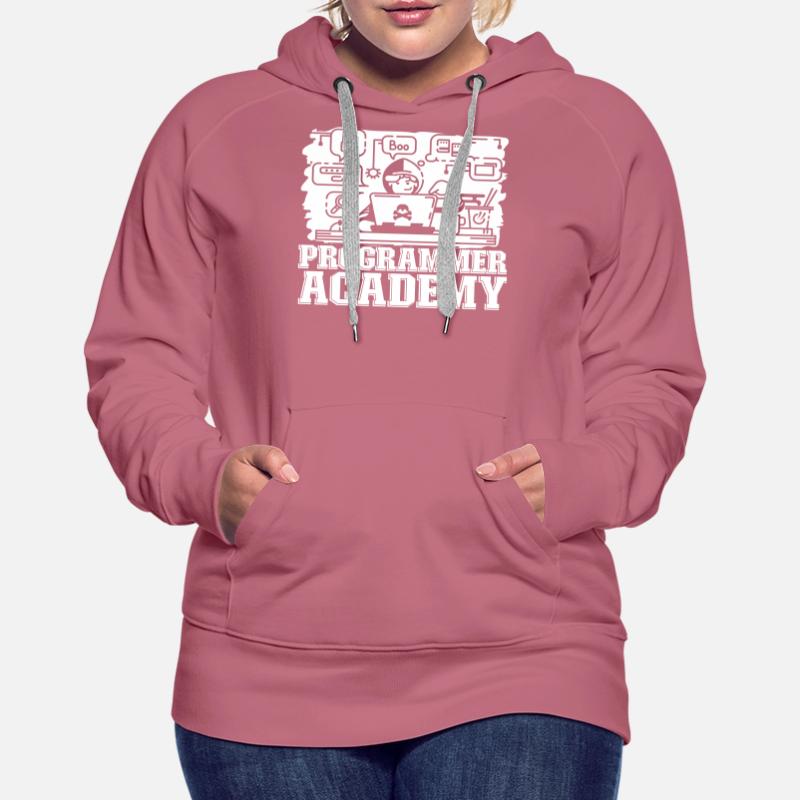 Programmierer Coder Software Entwickler Frauen Premium Bio Hoodie