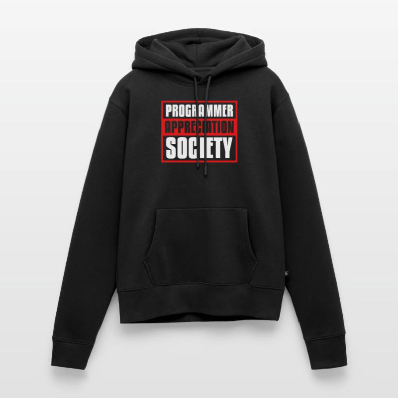 Entwickler Coder Programmierer Gesellschaft Frauen Premium Bio Hoodie