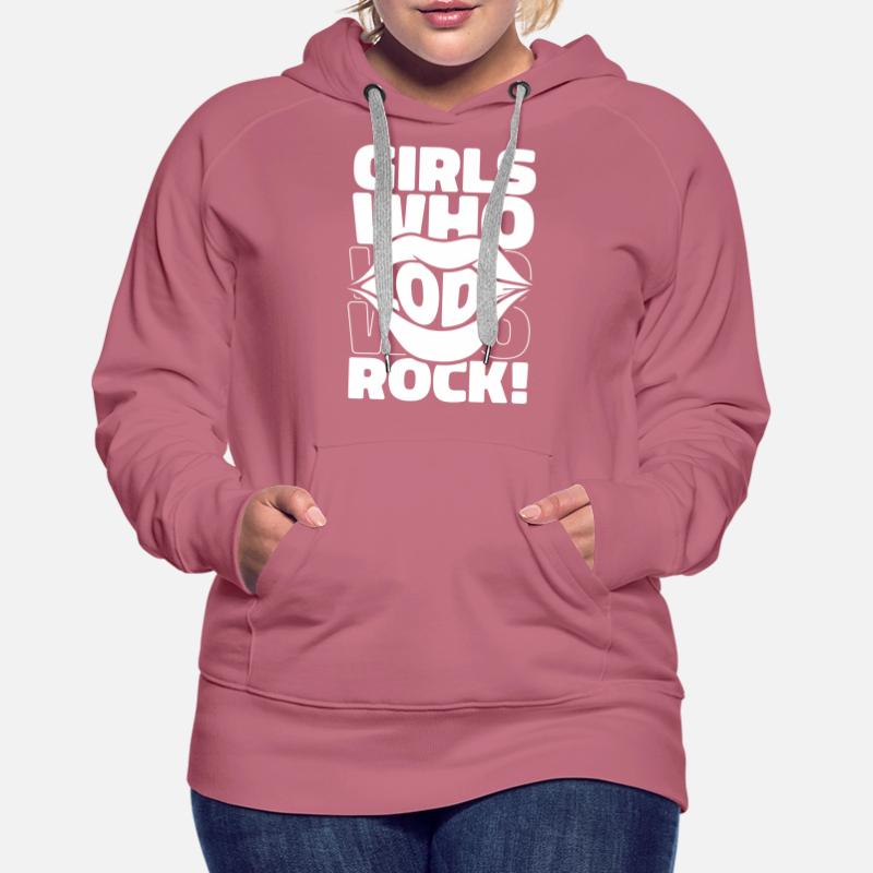 Developer Coder Programmer Girl Women’s Premium Organic Hoodie