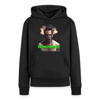Kurz vor der Kernschmelze Geschenk - Frauen Premium Bio Hoodie - Schwarz - Vorne - Julia (174cm)