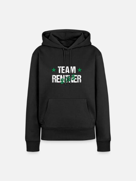 Lustige Rentner Sprüche. Rentner Urlaub - Frauen Premium Bio Hoodie - Schwarz