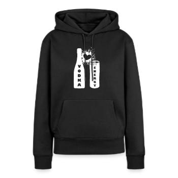 Vodka Energy - Frauen Premium Bio Hoodie - Schwarz - Vorne - Julia (174cm)