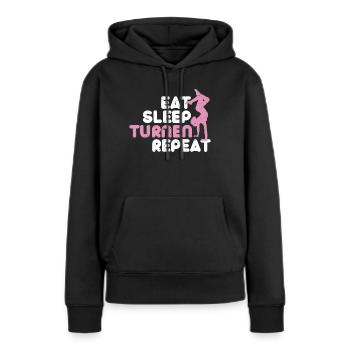 Gymnastics | Gymnastics Gymnastics Girls Women - Women’s Premium Organic Hoodie - black - Front - Julia (174cm)