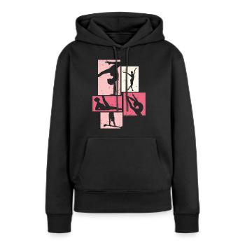 Gymnastics | Gymnastics Gymnastics Girls Women - Women’s Premium Organic Hoodie - black - Front - Julia (174cm)