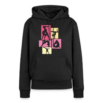 Gymnastics | Gymnastics Gymnastics Girls Women - Women’s Premium Organic Hoodie - black - Front - Julia (174cm)